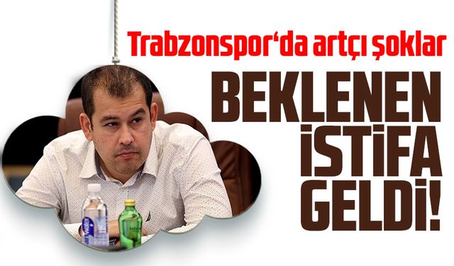 Trabzonspor’da beklenen ayrılık; Scout şefi istifa etti