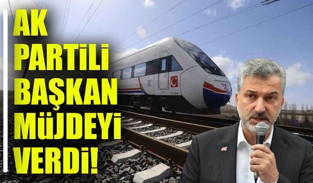 AK Partili Başkan Müjdeyi Verdi: Karadeniz Demiryolu Hayal Olmaktan Çıkıyor!