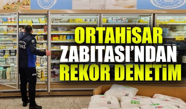 Ortahisar Zabıtası’ndan Rekor Denetim: 8 Ayda 2 Bin İşyerine İnceleme