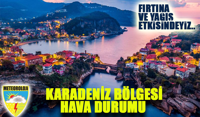 Karadeniz'de 15 Kasım'da Yağış ve Soğuk Hava Bekleniyor: işte Detaylı Hava Durumu..