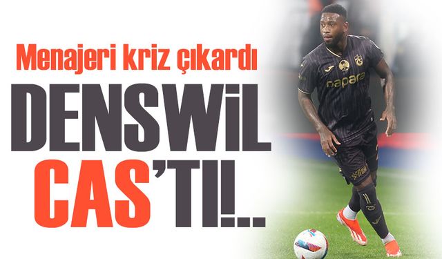 Trabzonspor'da Denswil Krizi: Menajeri CAS'a Başvurdu