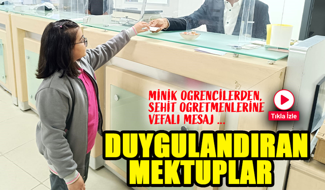 Çemişgezekli Öğrencilerden Şehit Öğretmen Necmettin Yılmaz’a Duygusal Mektup!