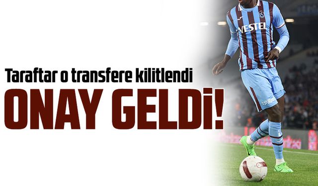 Trabzonspor, O Transferde karar kıldı. Güneş onay verdi