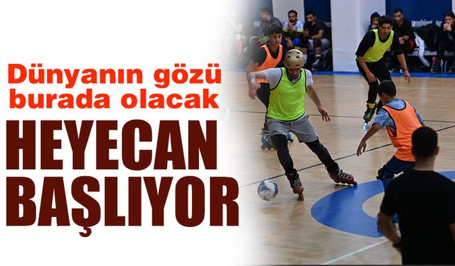 Trabzon’da Bir İlk: 15. Paten Futbolu Dünya Kupası Başlıyor