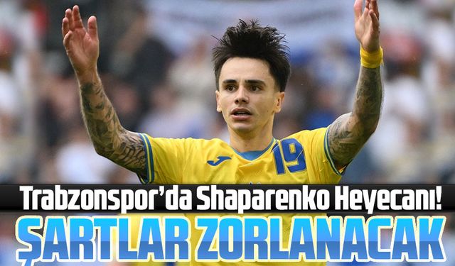 Trabzonspor, Dinamo Kiev’in yıldızı Mykola Shaparenko’yu transfer etmek için harekete geçti