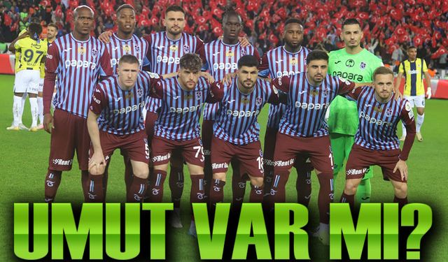 Trabzonspor Çıkış Yolu Arıyor: Çaykur Rizespor Maçıyla Yeni Bir Başlangıç Hedefinde