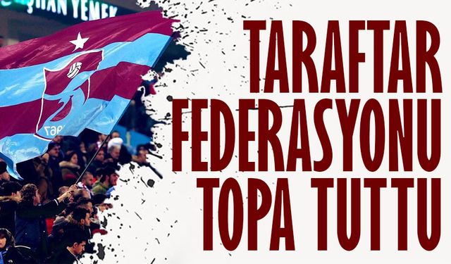 Trabzonspor Taraftarlarından Federasyona Tepki: "Bizi Engellemeye Çalışsalar da Buradayız!"