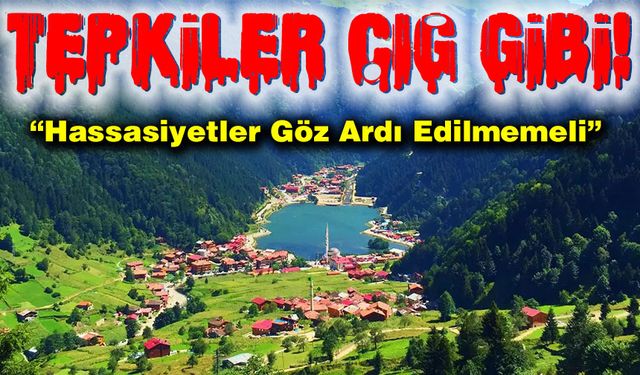 Uzungöl HES Projesine Tepkiler Büyüyor