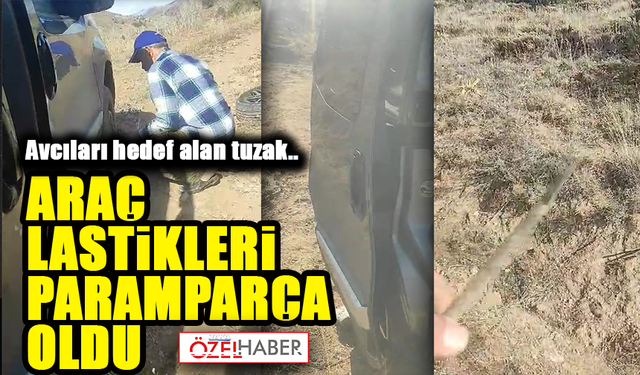 Bayburt’ta Yollara Kurulan Tuzaklar; Avcıların Kabusu Oldu!