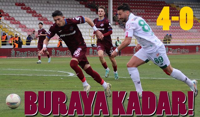 1461 Trabzon Kupaya Veda Etti: Boluspor’a 4-0 Mağlup Oldu