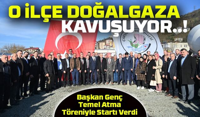 Trabzon'un Bu İlçesinde Doğal Gaz Heyecanı: Temel Atma Töreniyle Start Verildi!