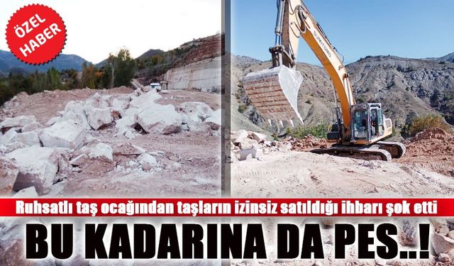 Devlete ve İş İnsanına Büyük Zarar! Ruhsatlı Taşlar İzinsiz Satıldı, Savcılıktan Takipsizlik Kararı