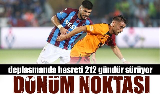 Trabzonspor’un deplasmanda galibiyet hasreti 212 gündür sürüyor