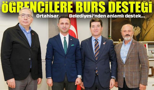 Ortahisar Belediyesi’nden Öğrencilere Burs Desteği: Çiçekler ve Çelenkler Eğitim İçin