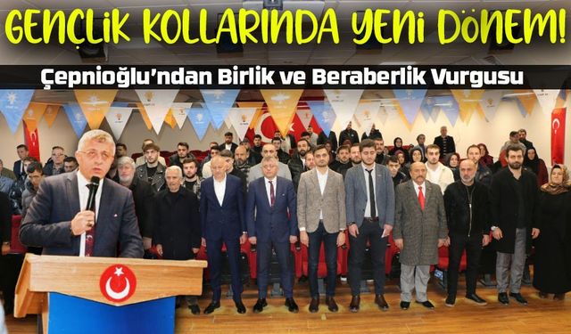 AK Parti Of Gençlik Kollarında Yeni Dönem! Murat Çepnioğlu Başkan Seçildi