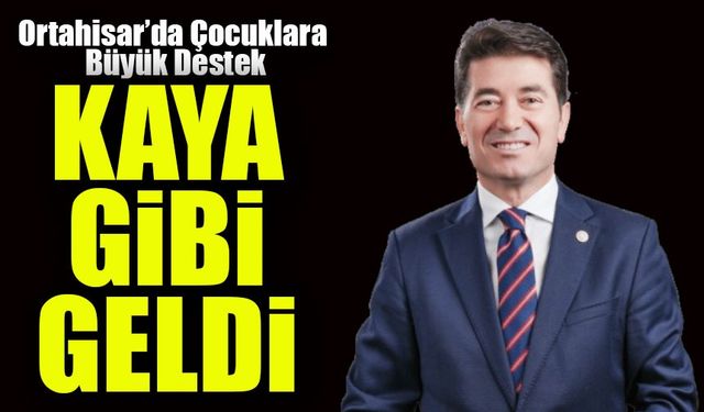 Ortahisar’da Çocuklara Büyük Destek: Ahmet Kaya’dan Yeni Sosyal Proje