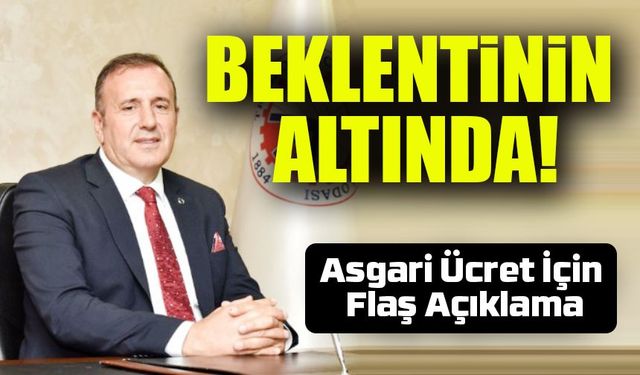 Asgari Ücret İçin Flaş Açıklama! TTSO Başkanı Çelebi: “Bir Kişi Çalışarak Geçinmek Çok Zor”