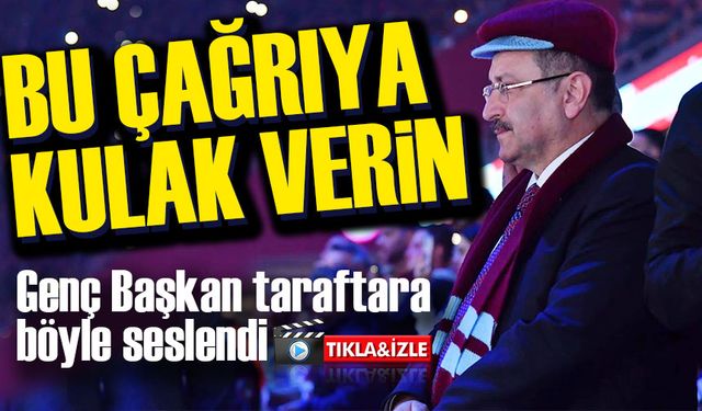 Başkan Genç’ten Trabzonspor Taraftarına 'Tribünleri Dolduralım'  Çağrısı