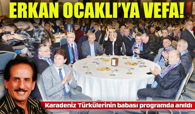 TDF’den Erkan Ocaklı’ya  Vefa