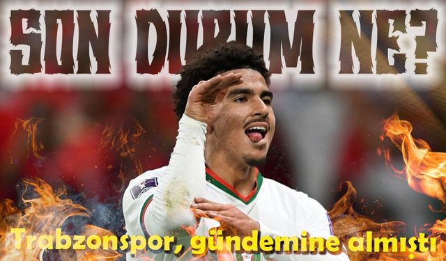 Trabzonspor, Zakaria Aboukhla Transferinde Zora Girdi! Pazarlıklar Devam Ediyor