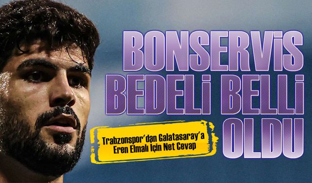 Trabzonspor'dan Galatasaray'a Eren Elmalı İçin Net Cevap