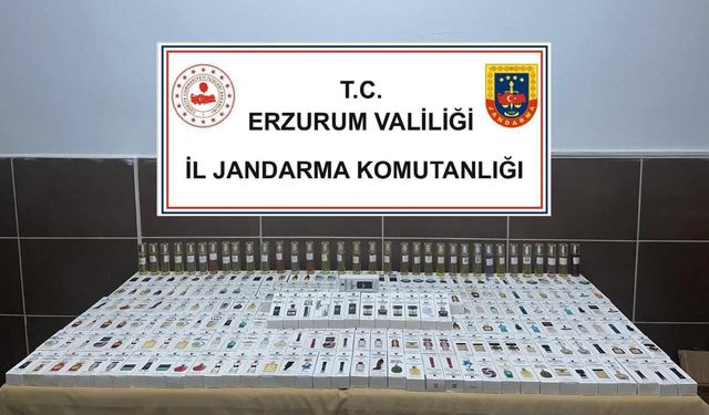 Jandarmadan Kaçak Parfüm Operasyonu: 2,8 Milyon Liralık Vurgun Önlendi!