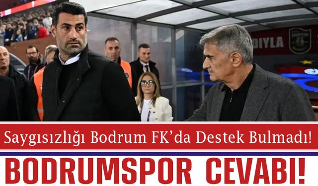 Volkan Demirel’in Şenol Güneş’e Saygısızlığı Bodrum FK’da Destek Bulmadı!