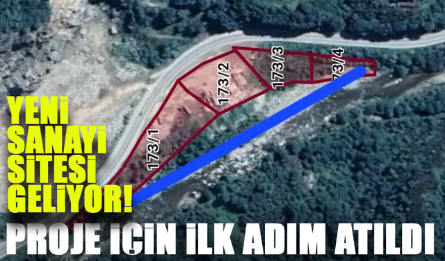 Giresun Doğankent’te Küçük Sanayi Sitesi İçin İlk Adım Atıldı