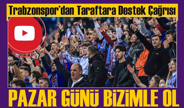 Bordo-mavililer, Bodrum FK maçı öncesi tribünleri doldurmak için taraftarına seslendi