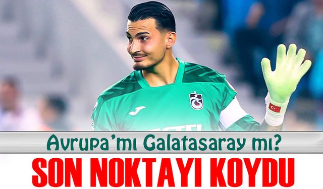 Uğurcan Çakır: "Trabzonspor’un Kaptanıyım, Galatasaray Haberleri İlgimi Çekmiyor"