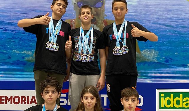 Tswim Kulübü, 11 Yaş Ulusal Gelişim Ligi Türkiye Finali'nde Şampiyon