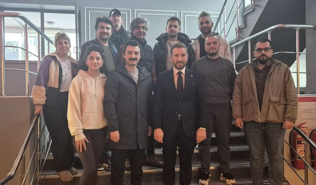 Birhan Emre Yazıcı’dan Trabzon Devlet Tiyatrosu’na Anlamlı Ziyaret