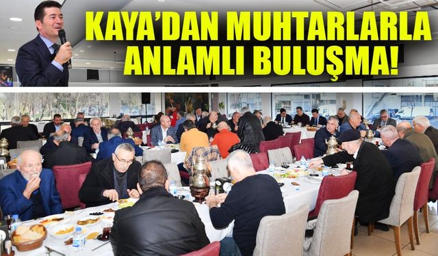 Başkan Ahmet Kaya’dan Ortahisar’ın Muhtarlarına Anlamlı Buluşma!