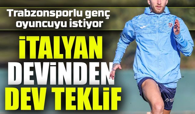 Trabzonspor'da Güneş'in Kadroya Almadığı Oyuncudan Cevher Çıktı: Dev Kulüp Transfer Edecek!