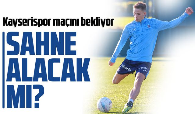 Trabzonspor’un Yeni Golcüsü Sahneye Çıkıyor! Danylo Sikan İlk Maçına Hazır