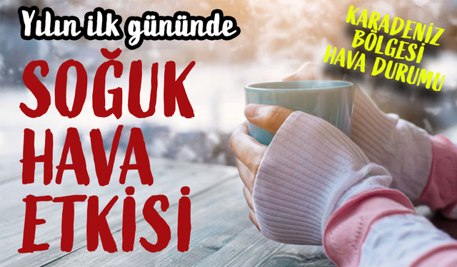 1 Ocak 2025'te Karadeniz Bölgesi Hava Durumu: Sis, Pus ve Buzlanma Uyarısı!