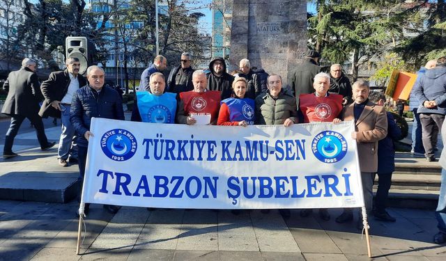 Trabzon’dan Kamu Çalışanlarına Sert Tepki: “Zam Nerede?”