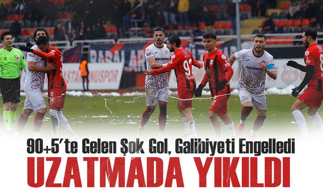 1461 Trabzon FK, Son Dakikada Yıkıldı! Deplasmanda 2 Puan Kaybetti