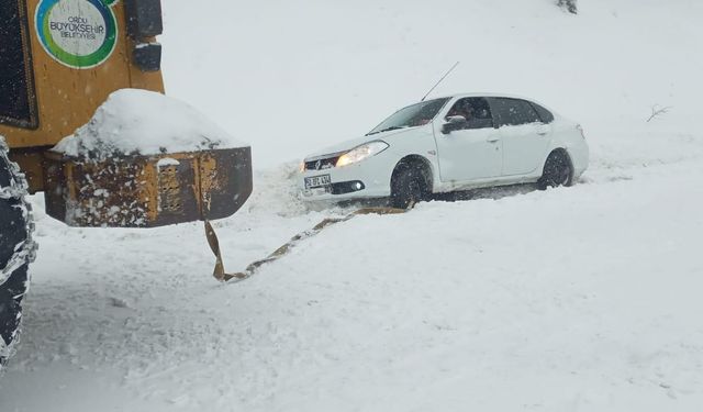 Ordu'da Karla Mücadelede Büyük Başarı: 1 Ayda 14 Bin 870 Kilometre