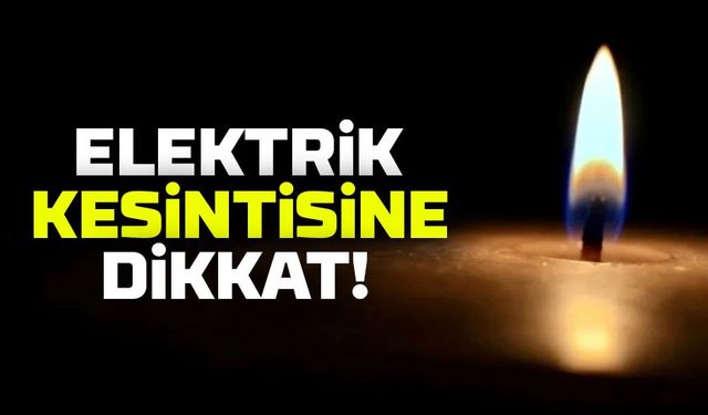 Trabzon’da Büyük Elektrik Kesintisi! Bugün 10'dan Fazla Mahallede Elektrik Kesilecek!