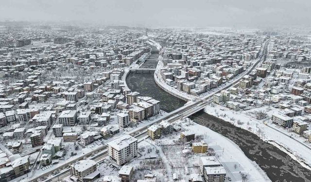 Terme Belediyesi’nden yoğun kar mesaisi