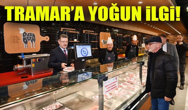 TRAMAR’a Yoğun İlgi! 73 Bin Kişi Uygun Fiyatlı Alışveriş Yaptı