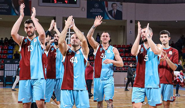 Trabzonspor Basketbol’da Dev Randevu: Hedef Lider Anadolu Efes’i Devirmek