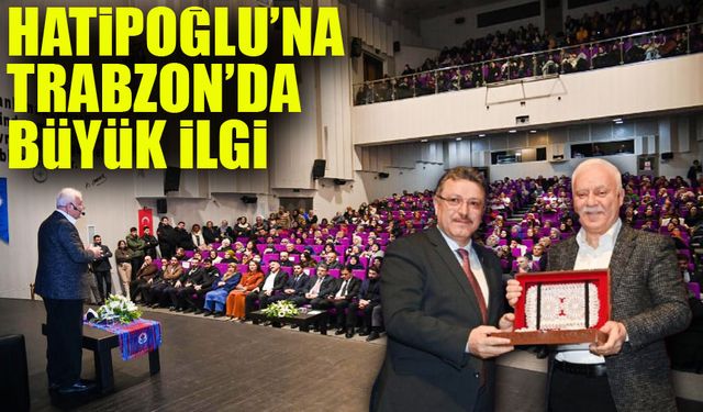 Trabzon’da Yoğun İlgi! Prof. Dr. Nihat Hatipoğlu Vatandaşlarla Buluştu