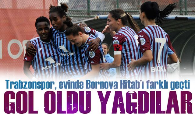 Trabzonspor Kadın Futbol Takımı’ndan Gol Yağmuru! Bornova’yı 6-0’la Geçtiler