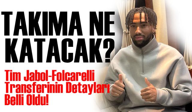 Trabzonspor’dan Resmi Açıklama: Tim Jabol-Folcarelli Transferinin Detayları Belli Oldu!