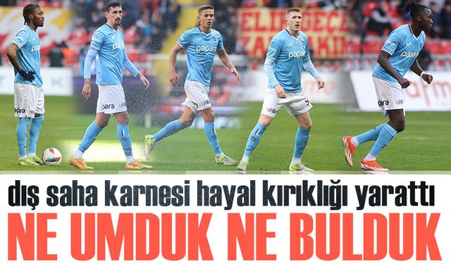 Trabzonspor'un Deplasman Kabusu Sürüyor! 10 Maçta 3 Puan Sevinci Yok