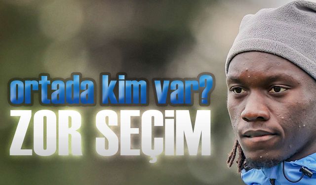 Trabzonspor’da Orta Sahada Zor Seçim! Beşiktaş Derbisi Öncesi Kadro Netleşiyor