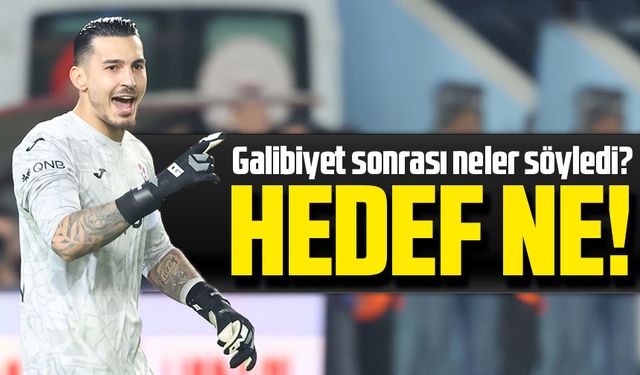 Uğurcan Çakır Galibiyet Sonrası Hedefini Açıkladı