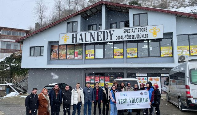 Genç Mühendis Adayları Karadeniz’de! "Çay Bahçelerinden Karadeniz’e Yeşil Yolculuk"